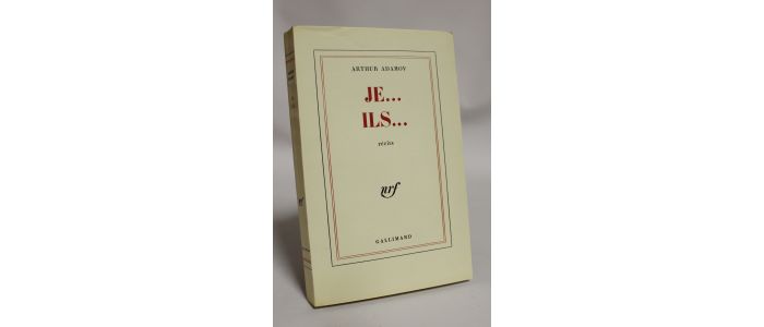 ADAMOV : Je... Ils... - Erste Ausgabe - Edition-Originale.com