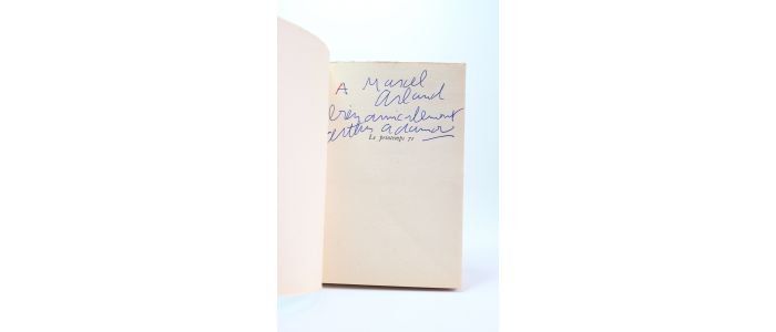 ADAMOV : Le printemps 71 - Signed book, First edition - Edition-Originale.com