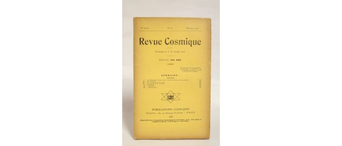 AIA : Revue cosmique N°12 de la 6ème année - Edition Originale - Edition-Originale.com