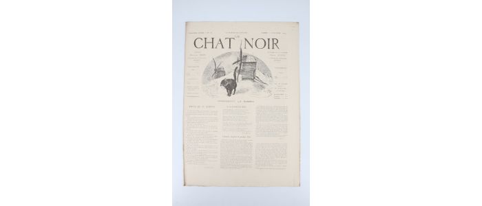 ALLAIS : Le Chat noir N°152 de la troisième année du samedi 6 Décembre 1884 - Prima edizione - Edition-Originale.com