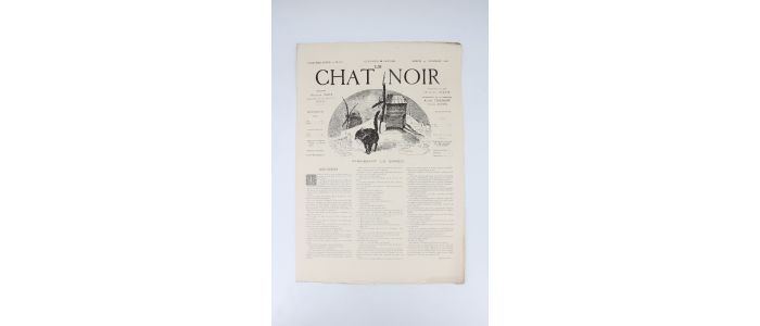 ALLAIS : Le Chat noir N°255 de la cinquième année du samedi 27 novembre 1886 - Erste Ausgabe - Edition-Originale.com