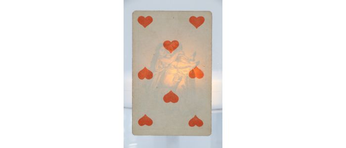 ANONYME : Carte à jouer érotique à secret - Huit de coeur - Erste Ausgabe - Edition-Originale.com