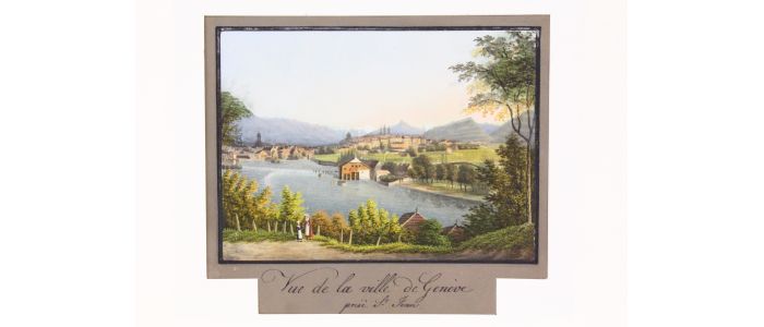 ANONYME : Vue de la ville de Genève - Erste Ausgabe - Edition-Originale.com