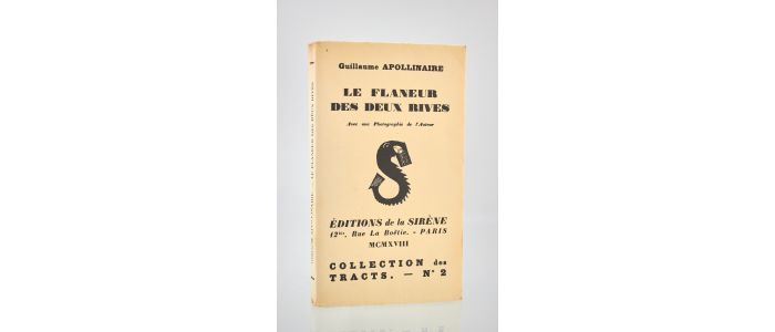 APOLLINAIRE : Le flâneur des deux rives - First edition - Edition-Originale.com