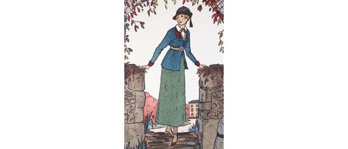 Puis-je entrer ? Costume de chasse (pl.2, La Gazette du Bon ton, 1913 n°11) - First edition - Edition-Originale.com