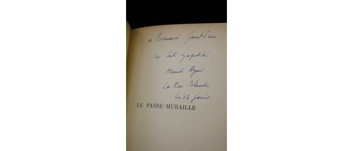 AYME : Le passe-muraille - Autographe - Edition-Originale.com