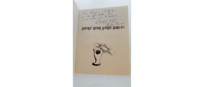 BACRI : Sacré nom d'une Bible !  - Autographe, Edition Originale - Edition-Originale.com