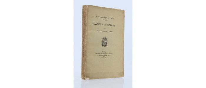 BANVILLE : Camées parisiens, troisième série - First edition - Edition-Originale.com
