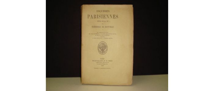 BANVILLE : Esquisses parisiennes - First edition - Edition-Originale.com