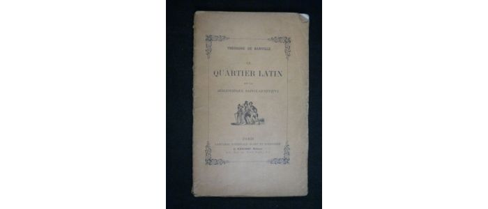 BANVILLE : Le quartier latin et la bibliothèque Sainte-Geneviève - Edition Originale - Edition-Originale.com