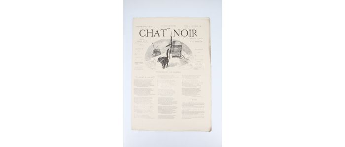 BARBEY D'AUREVILLY : Le Chat noir N°244 de la cinquième année du samedi 11 Septembre 1886 - Erste Ausgabe - Edition-Originale.com