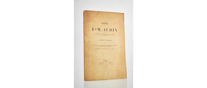 BARBEY D'AUREVILLY : Notice sur J.M. Audin auteur des histoires de Luther, de Calvin, de Léon X et de Henri VIII - Prima edizione - Edition-Originale.com