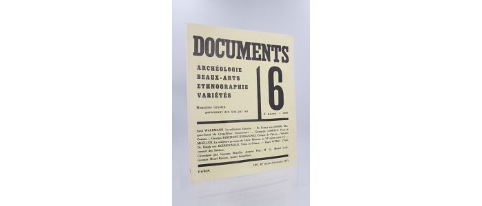 BATAILLE : Documents N°6 de la deuxième année - Prima edizione - Edition-Originale.com