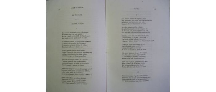 Le Poeme Le Voyage De Baudelaire