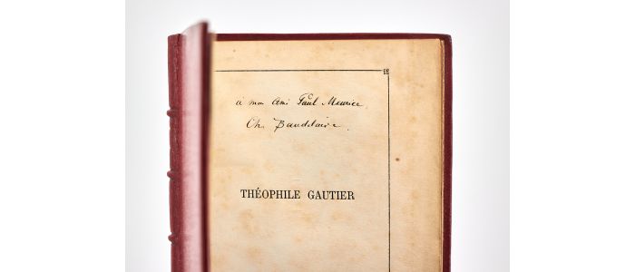 BAUDELAIRE : Théophile Gautier. Notice littéraire précédée d'une lettre de Victor Hugo - Signed book, First edition - Edition-Originale.com
