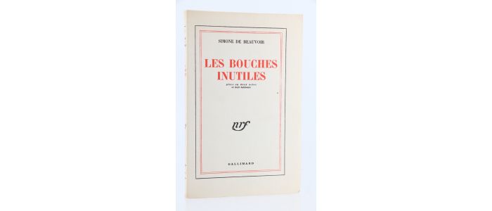 BEAUVOIR : Les bouches inutiles - Erste Ausgabe - Edition-Originale.com