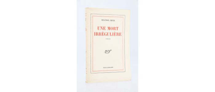 BECK : Une mort irrégulière - Edition Originale - Edition-Originale.com