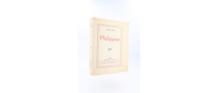 BEDEL : Philippine - Erste Ausgabe - Edition-Originale.com