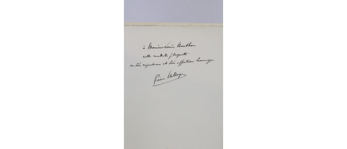 BELLANGER : Supplément aux destinées d'Alfred de Vigny - Signed book, First edition - Edition-Originale.com