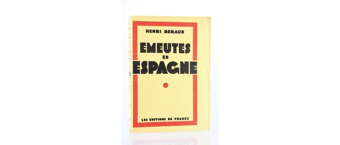 BERAUD : Emeutes en Espagne - Erste Ausgabe - Edition-Originale.com