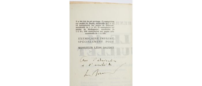 BERAUD : Le 14 Juillet - Autographe, Edition Originale - Edition-Originale.com