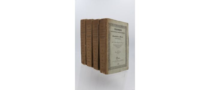 BIGOT DE MOROGUES : Politique religieuse et philosophique ou constitution morale du gouvernement - Edition Originale - Edition-Originale.com