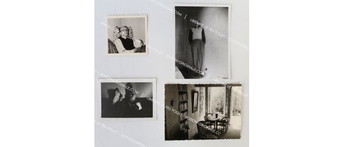 BLANCHOT : [Photographie] Extraordinaire réunion de photographies de Maurice Blanchot prises dans la sphère familiale - First edition - Edition-Originale.com