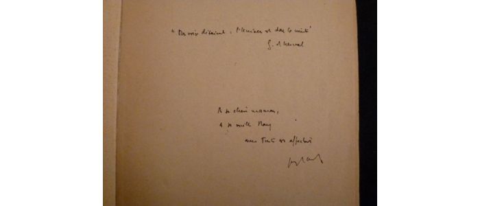 BLANCHOT : Thomas l'obscur - Signed book, First edition - Edition-Originale.com