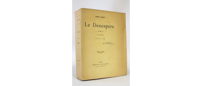 Bloy Le Desespere Edition Originale Com