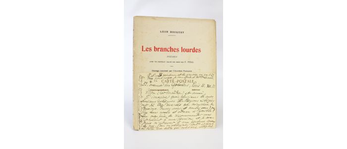 BOCQUET : Les branches lourdes - Signed book - Edition-Originale.com
