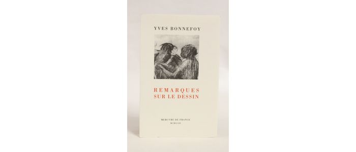 BONNEFOY : Remarques sur le dessin - First edition - Edition-Originale.com