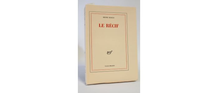 BOSCO : Le récif - Edition Originale - Edition-Originale.com