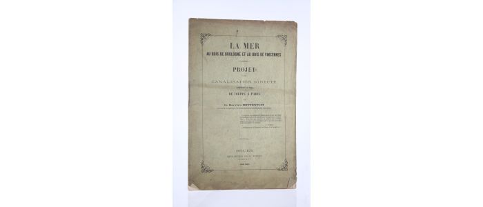 BOTTENTUIT : La mer au bois de Boulogne et au bois de Vincennes - First edition - Edition-Originale.com