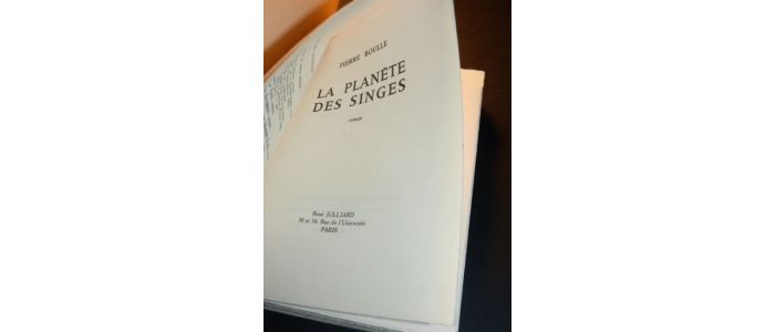 BOULLE : La planète des singes - Edition Originale - Edition-Originale.com