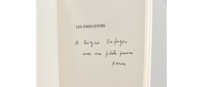 BOURGEADE : Les âmes juives - Autographe, Edition Originale - Edition-Originale.com