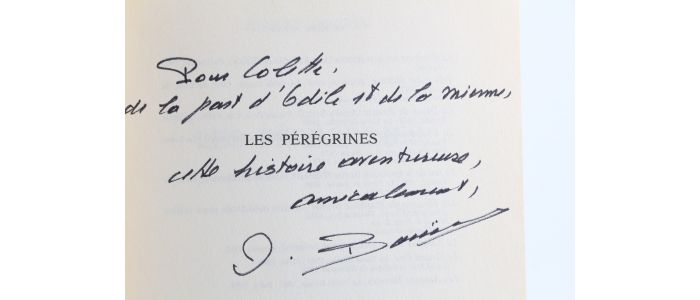 BOURIN : Les Pérégrines - Signed book, First edition - Edition-Originale.com