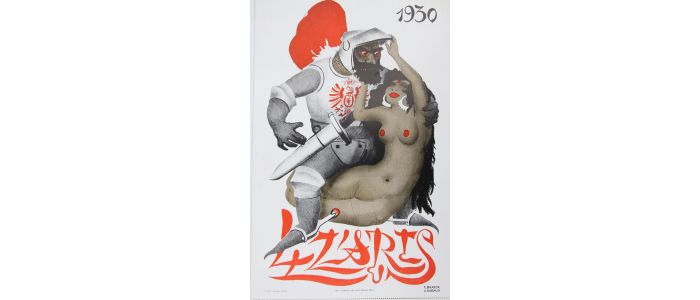 BRAYER : Carte d'invitation au Bal des Quat'Z'Arts 1930 - First edition - Edition-Originale.com