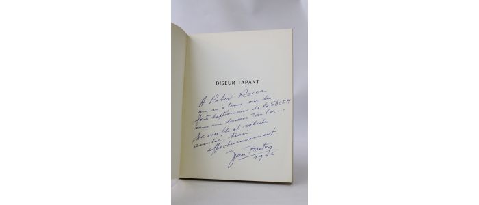 BRETON : Diseur tapant - Autographe, Edition Originale - Edition-Originale.com