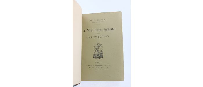 BRETON : La vie d'un artiste - Art et nature - First edition - Edition-Originale.com