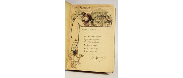 BRUANT : Dans la rue. Chansons et monologues - Autographe, Edition Originale - Edition-Originale.com