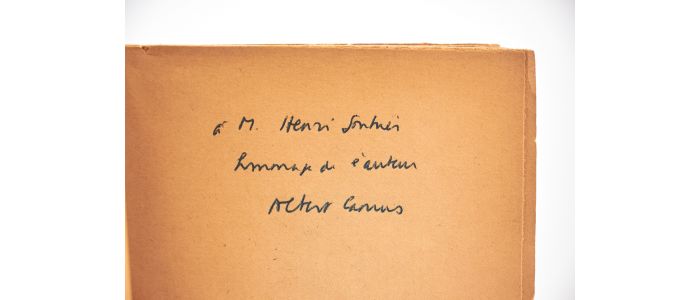 CAMUS : L'état de siège - Libro autografato, Prima edizione - Edition-Originale.com