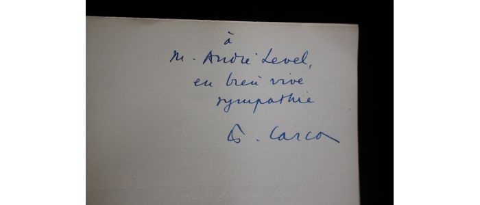 CARCO : Le nu dans la peinture moderne (1863-1920) - Autographe, Edition Originale - Edition-Originale.com