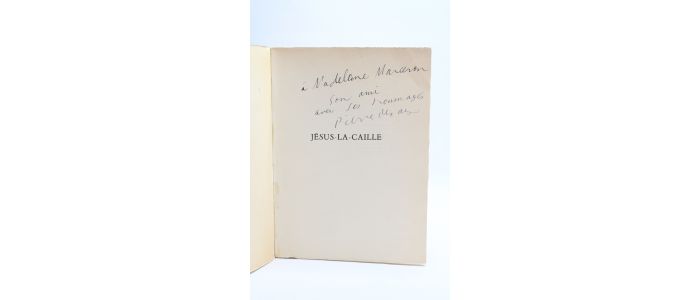 CARCO : Jésus-la-caille - Signed book, First edition - Edition-Originale.com