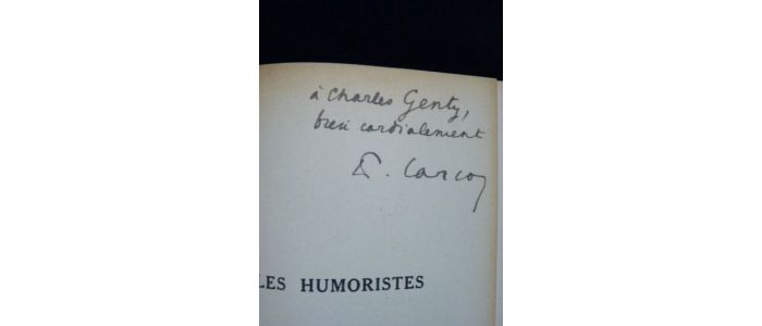 CARCO : Les humoristes - Signed book, First edition - Edition-Originale.com