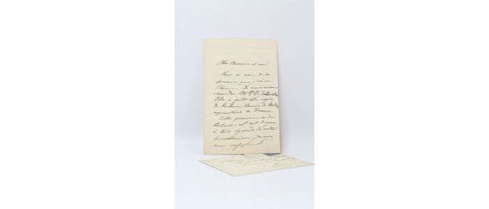 CAROLUS-DURAN : Lettre autographe signée au critique Paul de Saint-Victor  - Libro autografato, Prima edizione - Edition-Originale.com