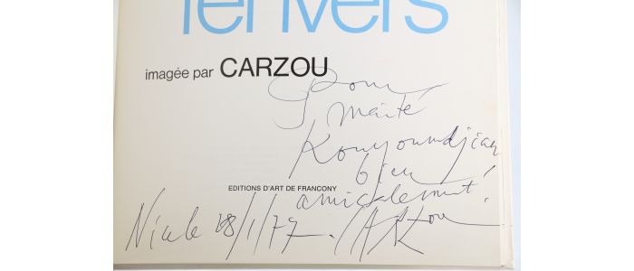 CARZOU : La Ville à l'envers - Signed book, First edition - Edition-Originale.com