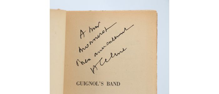 CELINE : Guignol's band - Libro autografato, Prima edizione - Edition-Originale.com