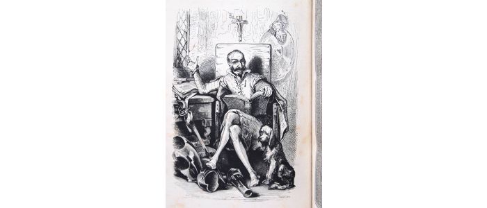 CERVANTES : L'ingénieux hidalgo Don Quichotte de la Manche - Prima edizione - Edition-Originale.com