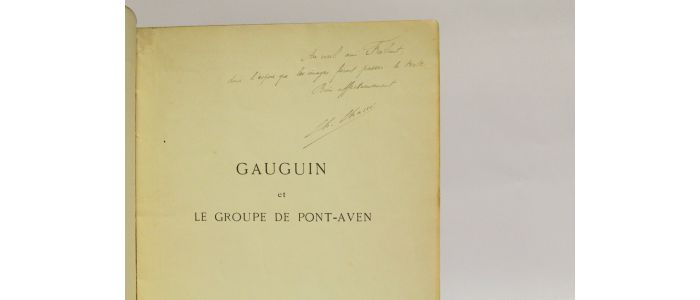 CHASSE : Gauguin et le groupe de Pont-Aven - Signed book, First edition - Edition-Originale.com