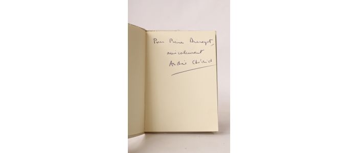 CHEDID : Terre et poésie - Autographe, Edition Originale - Edition-Originale.com